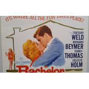 Bachelor Flat - Original 1962 20th Century Fox Window Card